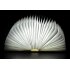 Novelty book shaped LED lamp is for a stylish addition to any room with 200 lumens it makes the perfect night light and uses environmentally friendly materials