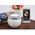 Now you can listen to your favorite tunes and enjoy a mini LED light show with the portable Bluetooth speaker    Snowball   