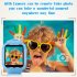 Now you ll always know where your child is thanks to the GPS watch and with SIM card slot  they are only ever a phone call away  