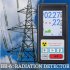 Nuclear Radiation Detector Beta Gamma X Ray Battery Powered Radiation Monitor Meter Br 6 Black