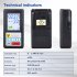 Nuclear Radiation Detector Beta Gamma X Ray Battery Powered Radiation Monitor Meter Br 6 Black