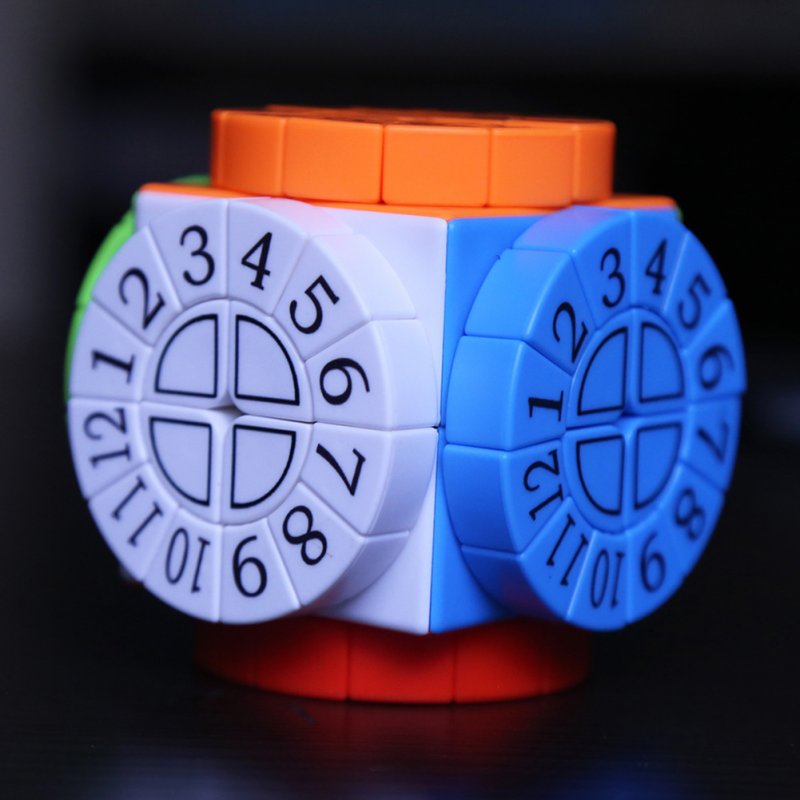 Time Machine Magic Cube Multi-color Speed Cube Decompression Anti Anxiety Educat