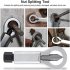Nut Splitter Nut Removal Tool High Hardness Ergonomics Nut Splitter Tool For Disassembling And Removing Rusted Broken Damaged Corroded Or Stuck Nuts No  1 nut s