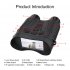 Nv2180 4k Night Vision Binocular Camera Equipment Infrared Digital Camping Telescope 8x Zoom Outdoor Goggles Black
