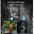 Nv2180 4k Night Vision Binocular Camera Equipment Infrared Digital Camping Telescope 8x Zoom Outdoor Goggles Black