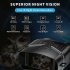 Nv4000 4k HD Night Vision Binocular 3 Inch Large Screen 5X Digital Zoom Infrared Night Vision Goggles Black