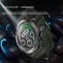 Nx9 Smart Watch Bluetooth Calling 24h Heart Rate Blood Pressure Blood Oxygen Detection Sports Smartwatch Army Green