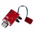 Ny d01 Spot Welders Control Board 100A 40A Digital Display Spot Welding Time Current Controller Panel Diy Parts red Single pulse board 100A
