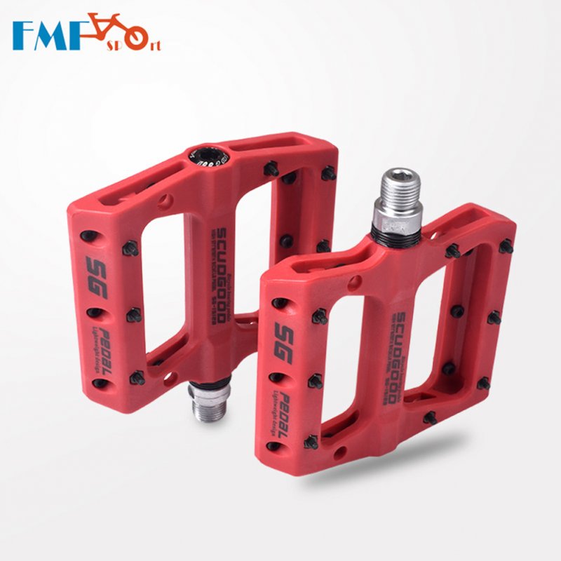 mountain bike pedals red