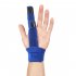 Nylon Hand  Fixing  Strap Finger Extension Splint Protective Sleeve Adjustable Fixing Belt Breathable Bandage Health Care Finger Guard Blue  one size 