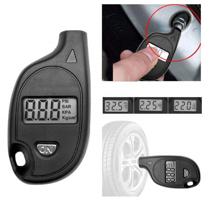 Digital Wireless Tire Air Pressure Gauge Car Security Meter Test Tyre Tester for Auto Wheel Pressure Sensor 