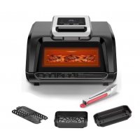 US ZSTAR Air Fryer GZ01 7-in-1 4QT Smokeless Electric Air Grill US Plug