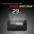 OBD II Car HUD Head Up Display Digital Speedometer Windshield Projector Speed Meter 3 5 inch High definition Display Screen Over Speeding Alarm Universal For Tr