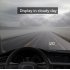 OBD II Car HUD Head Up Display Digital Speedometer Windshield Projector Speed Meter 3 5 inch High definition Display Screen Over Speeding Alarm Universal For Tr