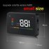 OBD II Car HUD Head Up Display Digital Speedometer Windshield Projector Speed Meter 3 5 inch High definition Display Screen Over Speeding Alarm Universal For Tr