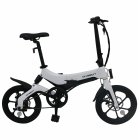 ONEBOT S6 Electric Bike Foldable Bicycle Variable Speed City E bike 250W Motor 6 4Ah Battery Max 25Km h Max Load 120kg white