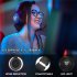 ONIKUMA K19 Gaming Heaset PS4 PC Gamer Stereo Headphones with Mic LED Light for Xbox One Laptop Tablet Phone black