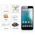 ONN V9 Quad Core 1 3 GHz Smartphone with Android 4 4 OS  1GB RAM  4GB Memory  Dual SIM  8MP Rear Camera and 32GB SD Card Slot