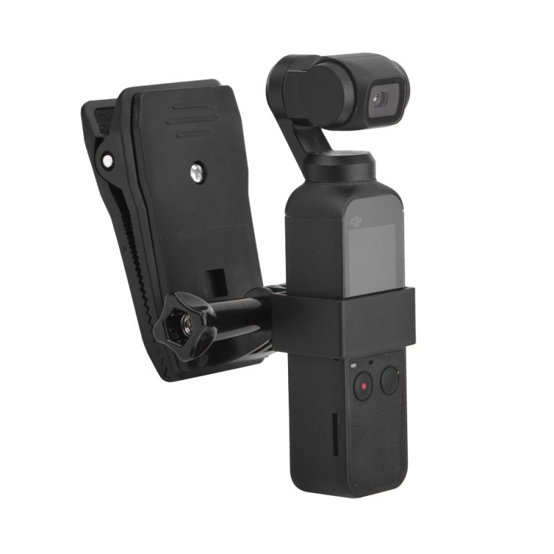 Backpack/Bag Clamp Clip for Osmo Pocket with Gimbal Camera Fixed Adapter Mount for DJI Osmo Pocket Backpack Holder Accessories 