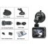 ORDRO Q505W 1080p HD Car DVR with 160 degree wide angle lens  and G sensor function can be viewed from your phone and doubles up as an action camera