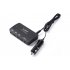 ORICO 5 Port USB Car Charger with 5 Volt  1 Amp and 2 4 Amp output includes surge protection and built In aluminum heat dissipation panels