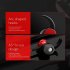 ORICO Arc shape Hooks In ear Earphones Music Earbuds Stereo Sporting Gaming Earphone With Microphone For Xiaomi iPhone Samsung black