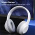 ORIGINAL LENOVO HT10 Noise Canceling Headset with Built in Microphone Stereo Sound Headphones White