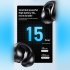 ORIGINAL LENOVO XT83II Open Ear Headphones Wireless Sports Earphones Ear Clip Headset with Charging Case Silver Gray