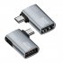 OTG Cable Adapter 4K 90 Degree Left   Right Angle Powered Micro USB To USB OTG Adapter For TV Tablet Fire TV Stick 4K Bend right