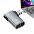 OTG Cable Adapter 4K 90 Degree Left   Right Angle Powered Micro USB To USB OTG Adapter For TV Tablet Fire TV Stick 4K Bend right