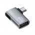 OTG Cable Adapter 4K 90 Degree Left   Right Angle Powered Micro USB To USB OTG Adapter For TV Tablet Fire TV Stick 4K Bend right