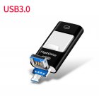 OTG USB Flash Drive for iPhone 5 5s 6 6s Mobile Phone USB Flash Drive High Speed USB OTG Pen Drive  black