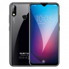 OUKITEL Y4800 6 3  FHD  Waterdrop Android 9 0 Pie 6 128GB Smartphone Fingerprint 4000mAh 9V 2A Quick Charge Mobile Phone Black