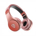 Original OVLENG S55 Wireless <span style='color:#F7840C'>Headset</span> Rose Gold