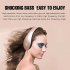 OVLENG S66 Stereo Headset Headphones with Microphone 3 5mm Audio Headband for TV PC Smartphone Black