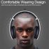 OVLENG S66 Stereo Headset Headphones with Microphone 3 5mm Audio Headband for TV PC Smartphone Black