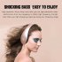 OVLENG S66 Stereo Headset Headphones with Microphone 3 5mm Audio Headband for TV PC Smartphone White