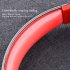 OVLENG S98 Wireless Over head Hands Free Headphones with Microphone Volume Control for Smart Phone   Black Red