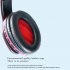 OVLENG S98 Wireless Over head Hands Free Headphones with Microphone Volume Control for Smart Phone   Black Red