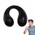 OWS Air6 Wireless Earbuds Open Ear Wireless Bluetooth Headphones 40mAh Bone Conduction Ear Clip Headphones color with cable   manual