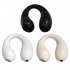 OWS Air6 Wireless Earbuds Open Ear Wireless Bluetooth Headphones 40mAh Bone Conduction Ear Clip Headphones color with cable   manual