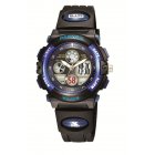 OYang 30m Water proof Digital analog Boys Girls Sport Digital Watch with Alarm Stopwatch Chronograph  Child  6 Colors  Blue black 