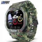 Ocean Smart Watch Men Women Fitness Tracker Blood Pressure Message Push Heart Rate Monitor Clock <span style='color:#F7840C'>Smartwatch</span> Green