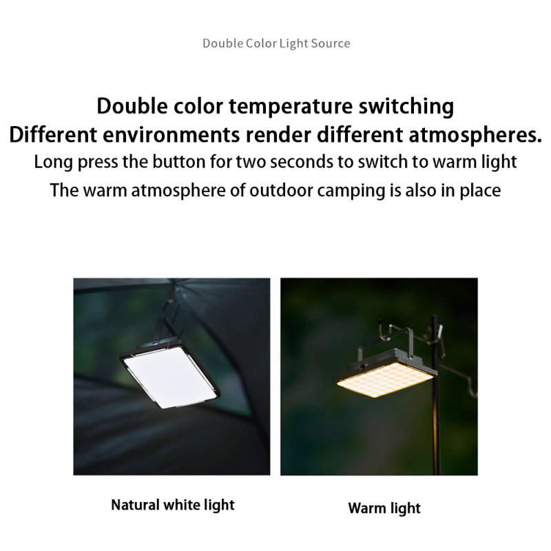 Multifunctional Led Fill Light Rechargeable Outdoor Portable Camping Tent 
