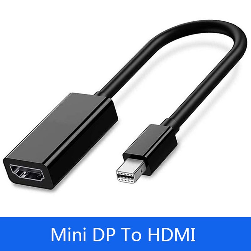 Mini DP To HDMI Adapter Cable for Apple Mac Macbook Pro Air Notebook DisplayPort Display Port DP To HDMI Converter for Thinkpad 