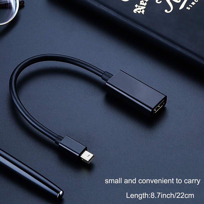 Mini DP To HDMI Adapter Cable for Apple Mac Macbook Pro Air Notebook DisplayPort Display Port DP To HDMI Converter for Thinkpad 