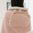 USB Electric Heated Blanket Cozy Soft Fleece Fast Heating Blanket for Sofa Bed Travel pink