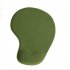 Office Mousepad with Gel Wrist Support Ergonomic Gaming Desktop Mouse Pad Wrist Rest   Green