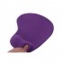 Office Mousepad with Gel Wrist Support Ergonomic Gaming Desktop Mouse Pad Wrist Rest   Purple