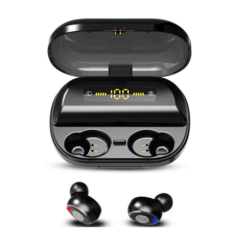 V11 TWS 5.0 Bluetooth 9D Stereo Earphone Wireless Headset IPX7 Waterproof Sport Headphone Widely Compatible 